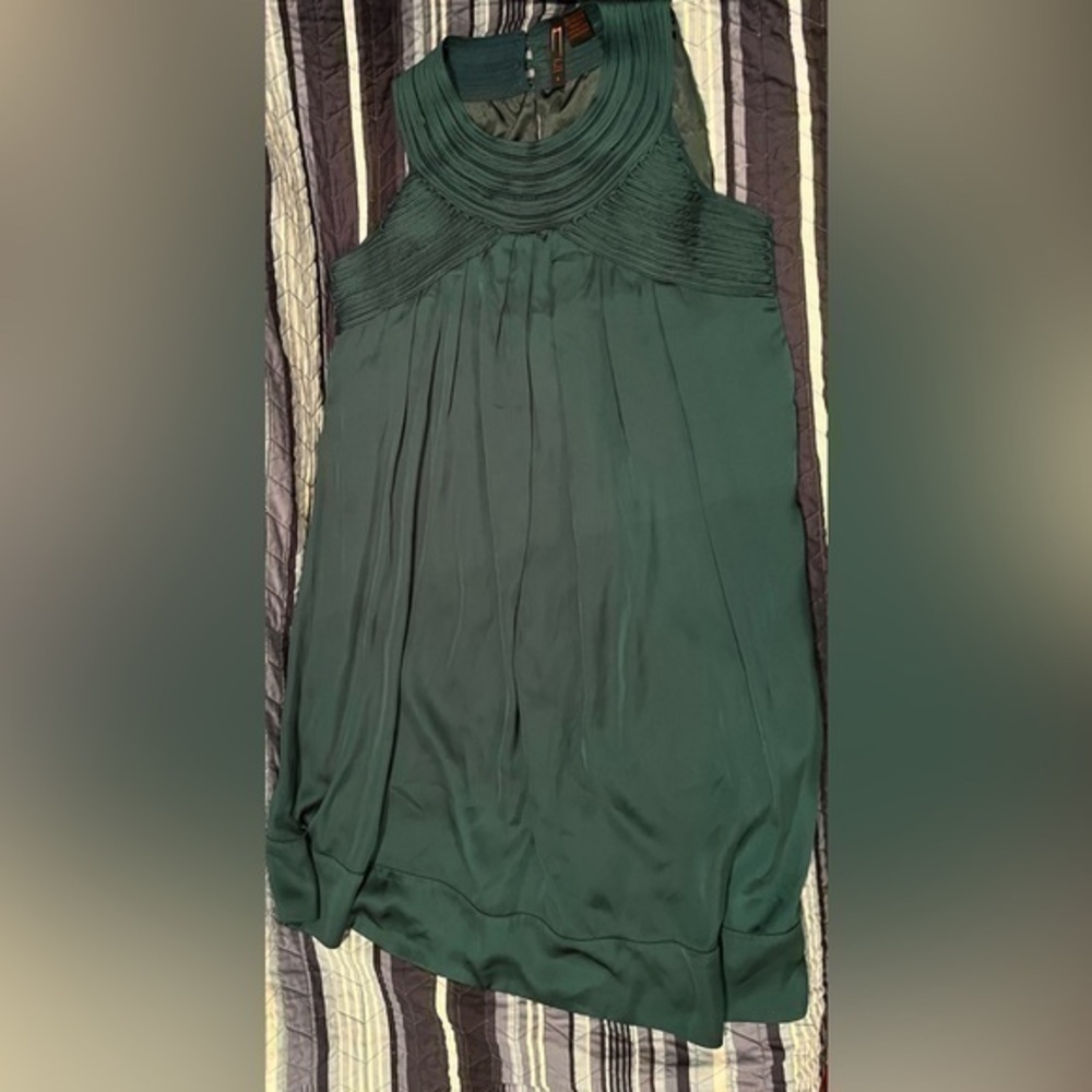 Nelli By Janice Jaraicie Hunter Green Knee Length Dress Size 6 

Gently worn,